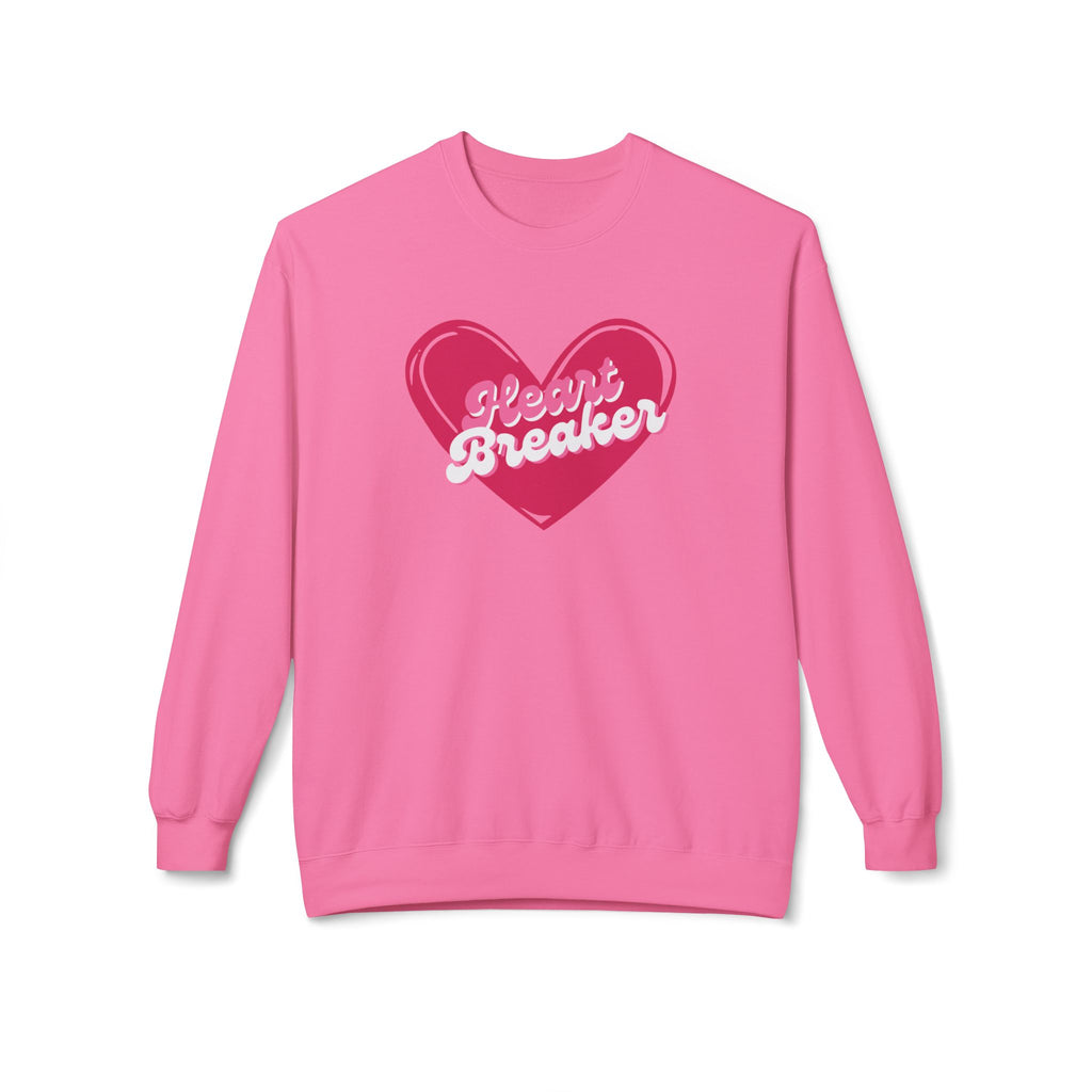 Womens Valentines Day sweatshirt that says Heart Break